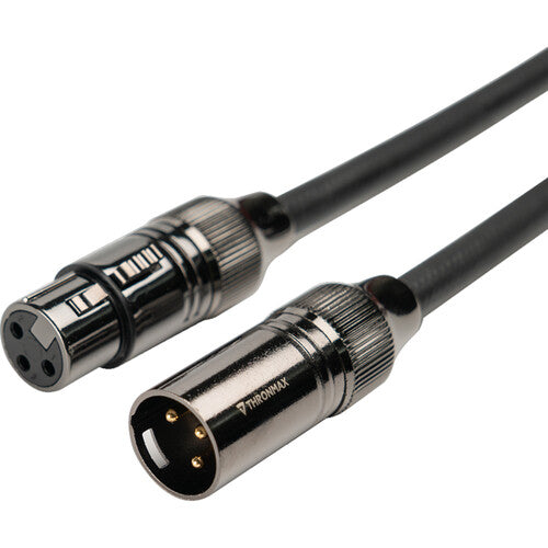 Thronmax X60 Premium XLR Male to Female Microphone Cable 6M - 3 Pin XLR Male to 3 Pin XLR Female