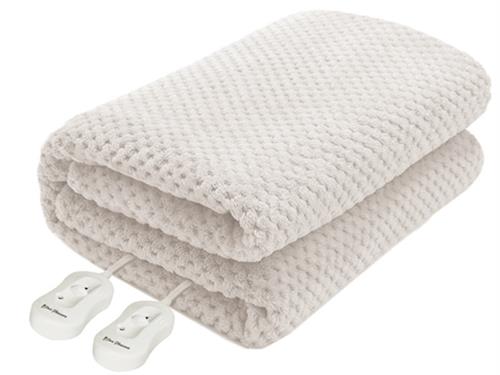 Pure Pleasure King Fullfit Coral Fleece Electric Blanket - Coral