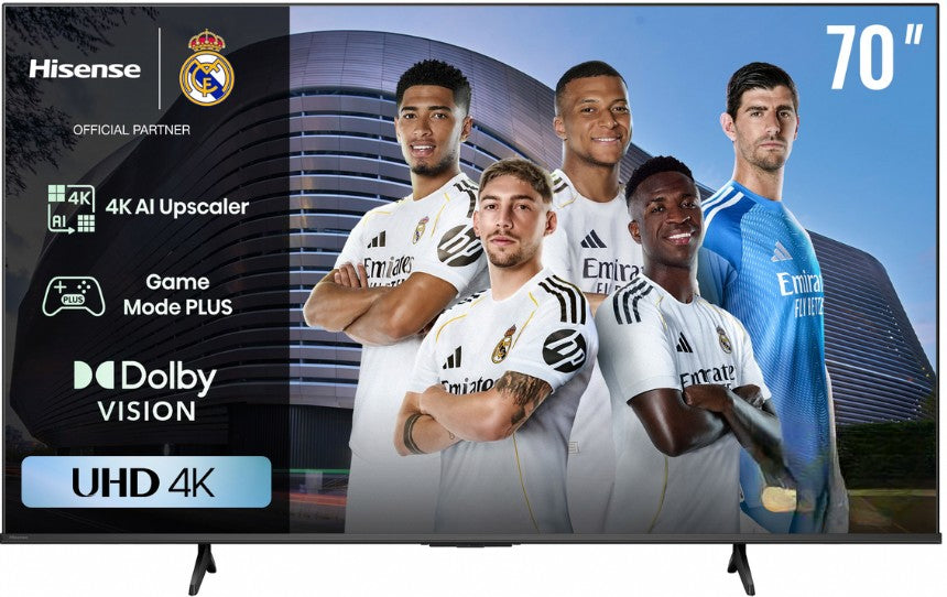 Hisense 70-inch A6Q 4k UHD Smart LED TV