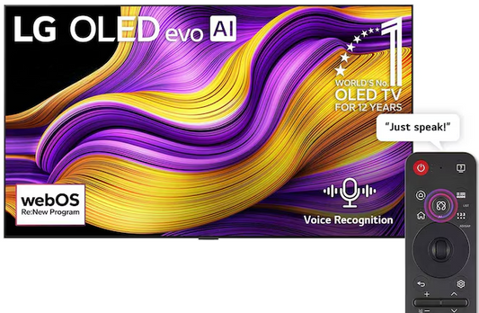 LG 65-inch LG OLED evo AI G5 4K 165Hz Smart TV