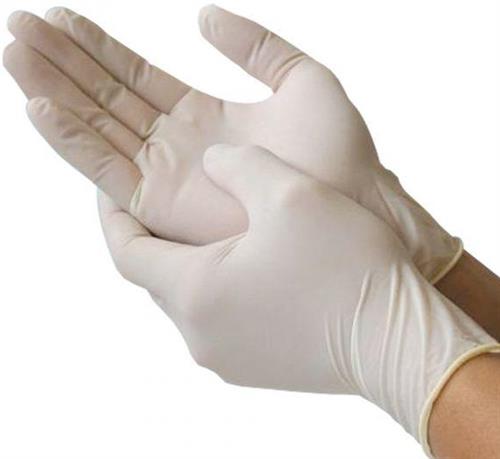 Casey ExamPro Powder Free Latex Disposable Gloves Box of 100 - Size Large