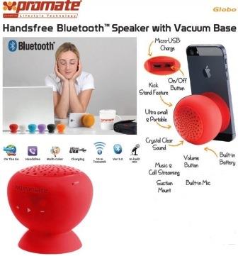 Promate Red Globo 2 Portable Bluetooth Speaker