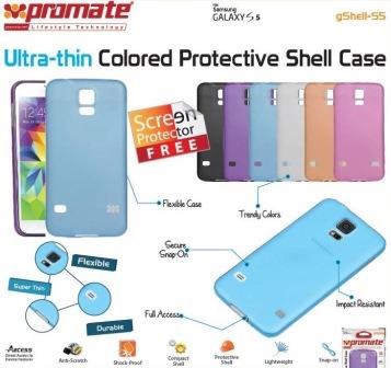 Promate Gshell S5,Ultra-thin Colored