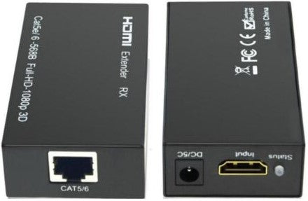 UniQue HDMI Extender 60 MTR CAT5 CAT6