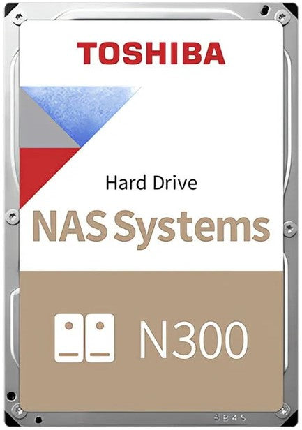 Toshiba N300 3.5-inch 10TB Serial ATA Internal NAS HDD