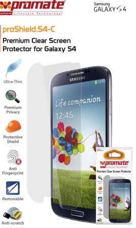 Promate Proshield.S4-C Samsung Galaxy S4 Screen Protector