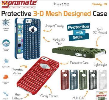 Promate Spidy.i5 Designed Promate Protective Case for iPhone 5/5S