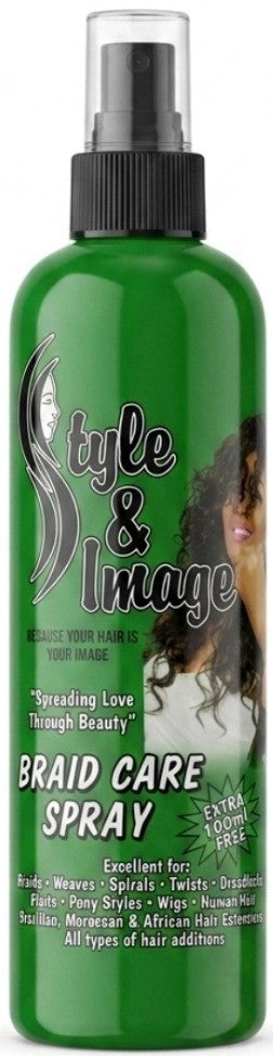 Style and Image Moisturizing Oil Sheen Spray 350ml Bottle-Soft and glossy finish on styled hair