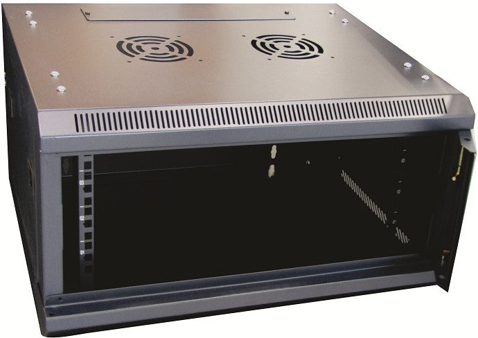NETIX 19" 4U 600x450 Server Cabinet is a compact and durable solution for organizing networking equipment in small spaces. Built with sturdy materials