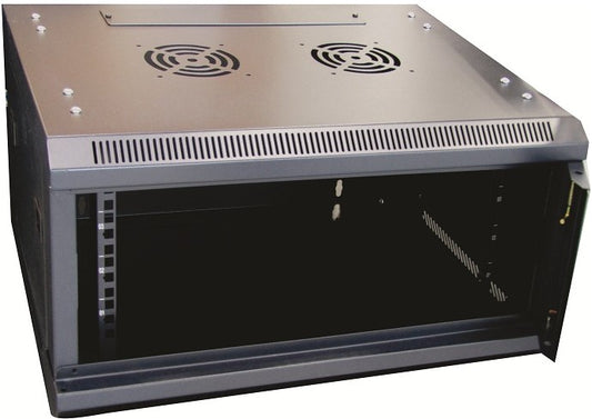 NETIX 19" 4U 600x450 Server Cabinet is a compact and durable solution for organizing networking equipment in small spaces. Built with sturdy materials
