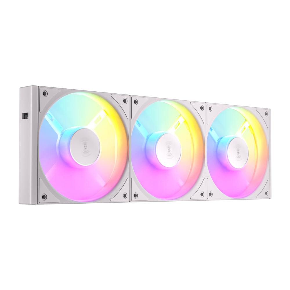 Antec Connect 120 ARGB PWM Fan 3 Pack - White - alternate product view 2