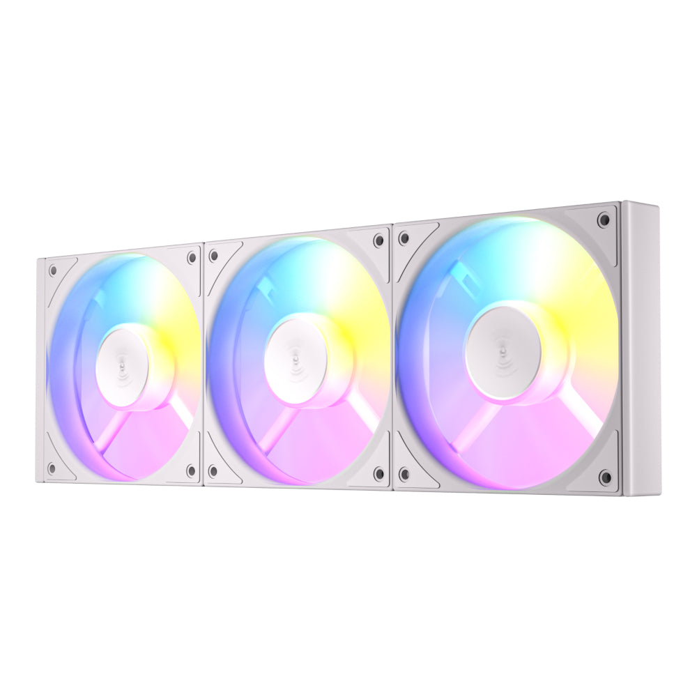 Antec Connect 120 ARGB PWM Fan 3 Pack - White - alternate product view 4