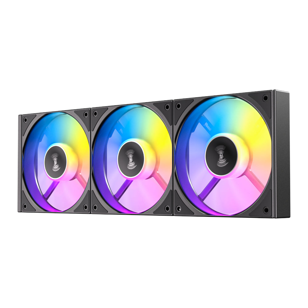 Antec Connect 120 Reverse ARGB PWM Fan 3 Pack - Black - alternate product view 4