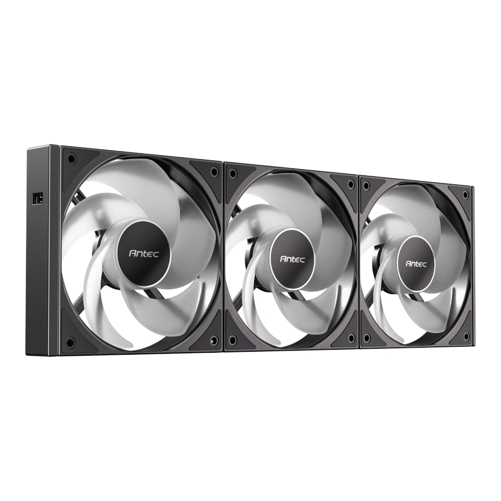 Antec Connect 120 Reverse ARGB PWM Fan 3 Pack - Black - alternate product view 5