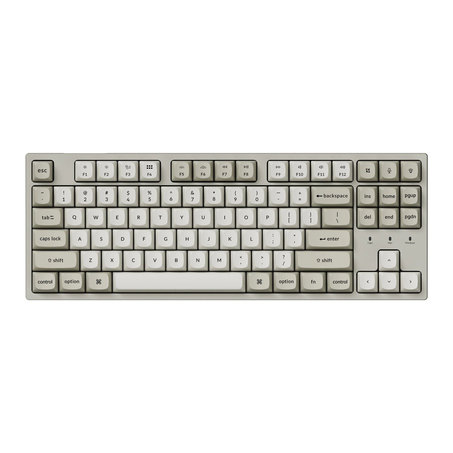 Keychron C1 Pro 8K 80% Super Red Hot-swappable RGB Wired Mechanical Keyboard - alternate product view 2