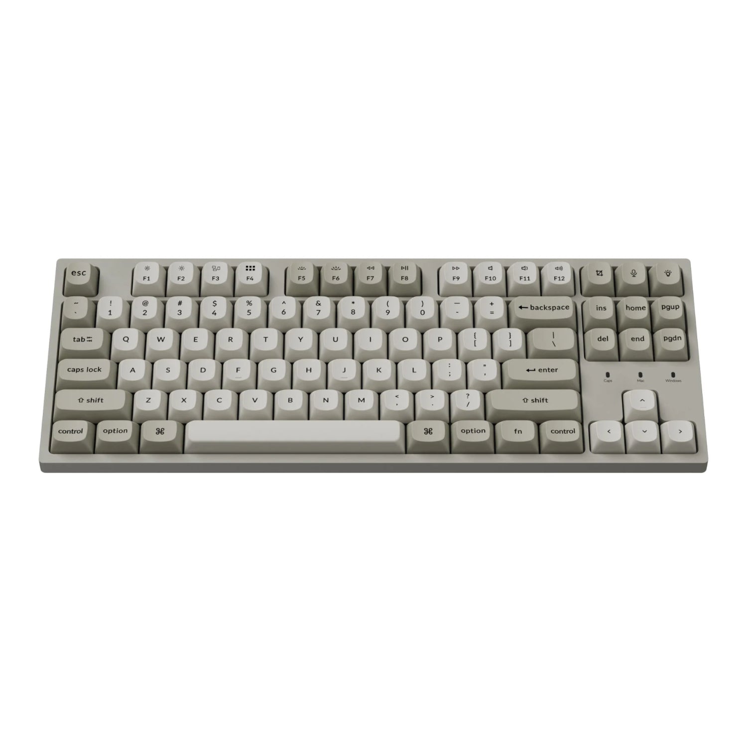 Keychron C1 Pro 8K 80% Super Red Hot-swappable RGB Wired Mechanical Keyboard - alternate product view 3