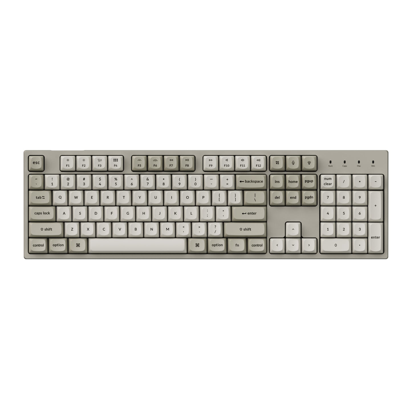 Keychron C2 Pro 100% 8K Super Red Switch Hot-Swap RGB Wired Custom Mechanical Keyboard - alternate product view 2