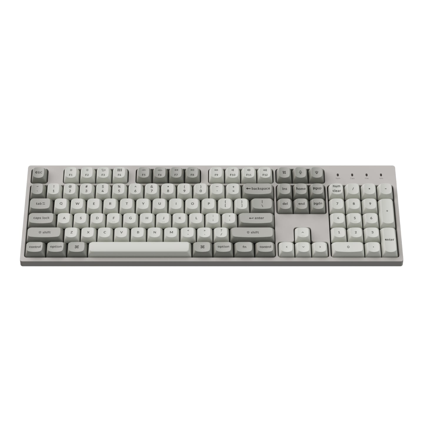 Keychron C2 Pro 100% 8K Super Red Switch Hot-Swap RGB Wired Custom Mechanical Keyboard - alternate product view 3