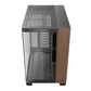 Antec C8 Curved Wood E-ATX - ATX - Micro-ATX - ITX Dual Chamber Gaming Chassis - Black - alternate product view 2