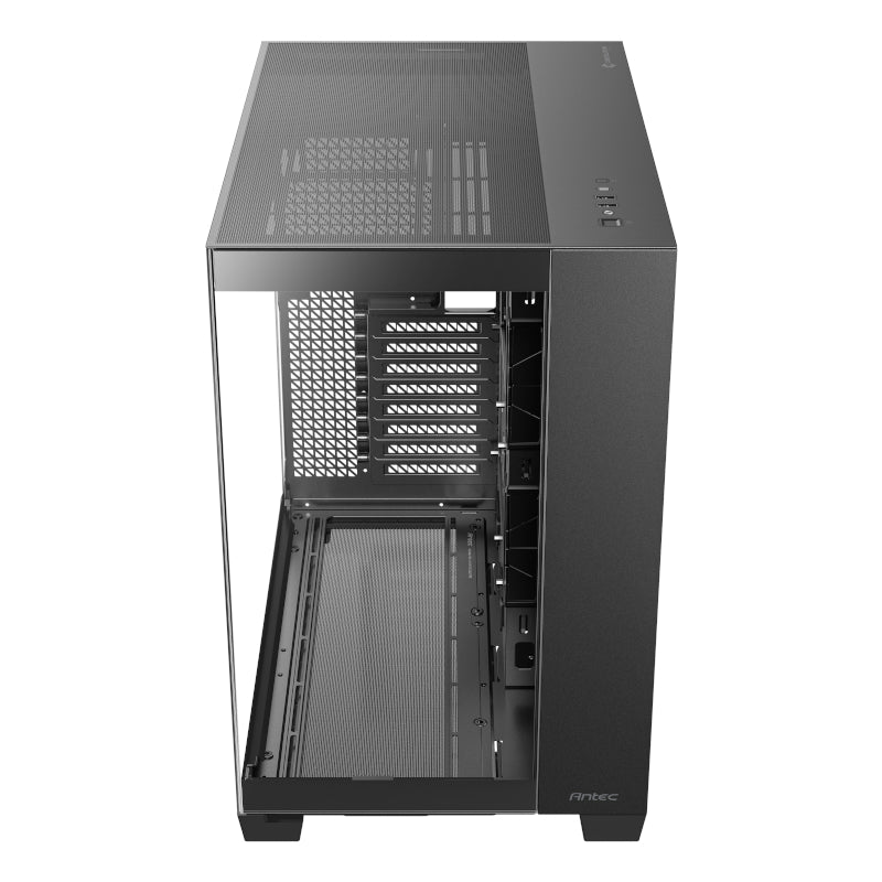 Antec C8 Basic E-ATX - ATX - Micro-ATX - ITX Dual Chamber Gaming Chassis - Black - alternate product view 2