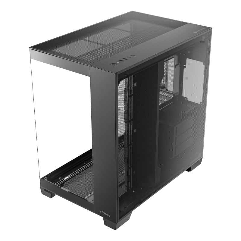 Antec C8 Basic E-ATX - ATX - Micro-ATX - ITX Dual Chamber Gaming Chassis - Black - alternate product view 3