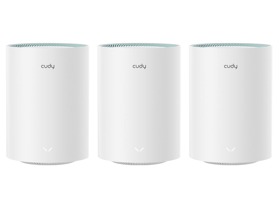 Cudy Dual Band WiFi 5 1200Mbps Gigabit Mesh 3 Pack