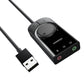 Ugreen CM129-40964 USB-A to 3.5mm External Stereo Sound Adapter - Black