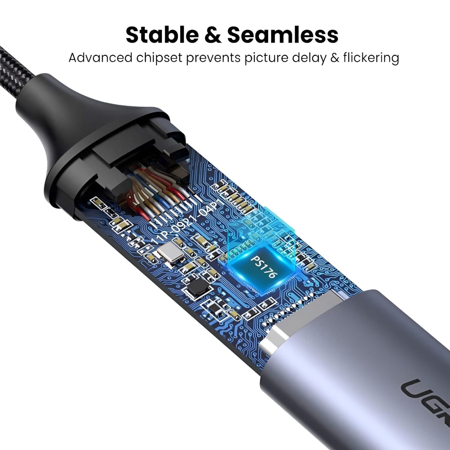 Ugreen Type-C To 4K HDMI Adapter - Silver - alternate product view 4