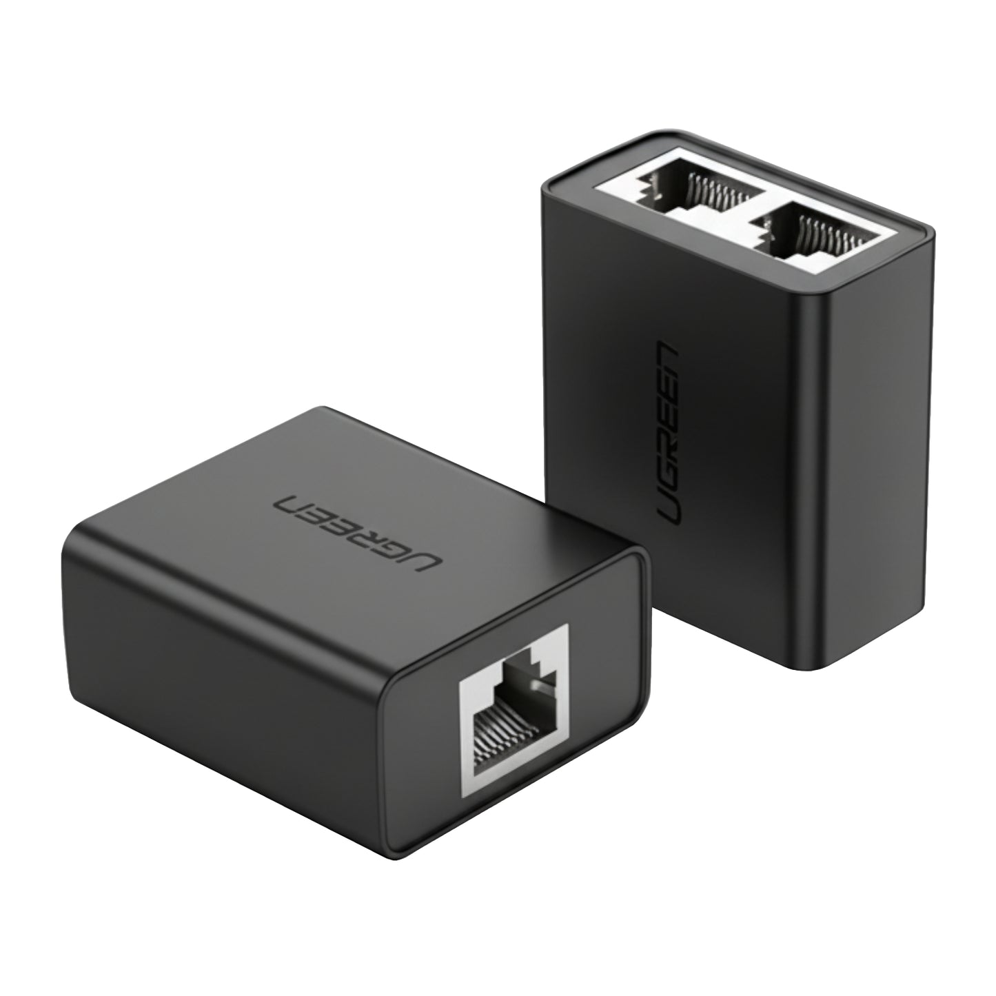 Ugreen RJ45 Splitter Adapter 2 Pack (Black)