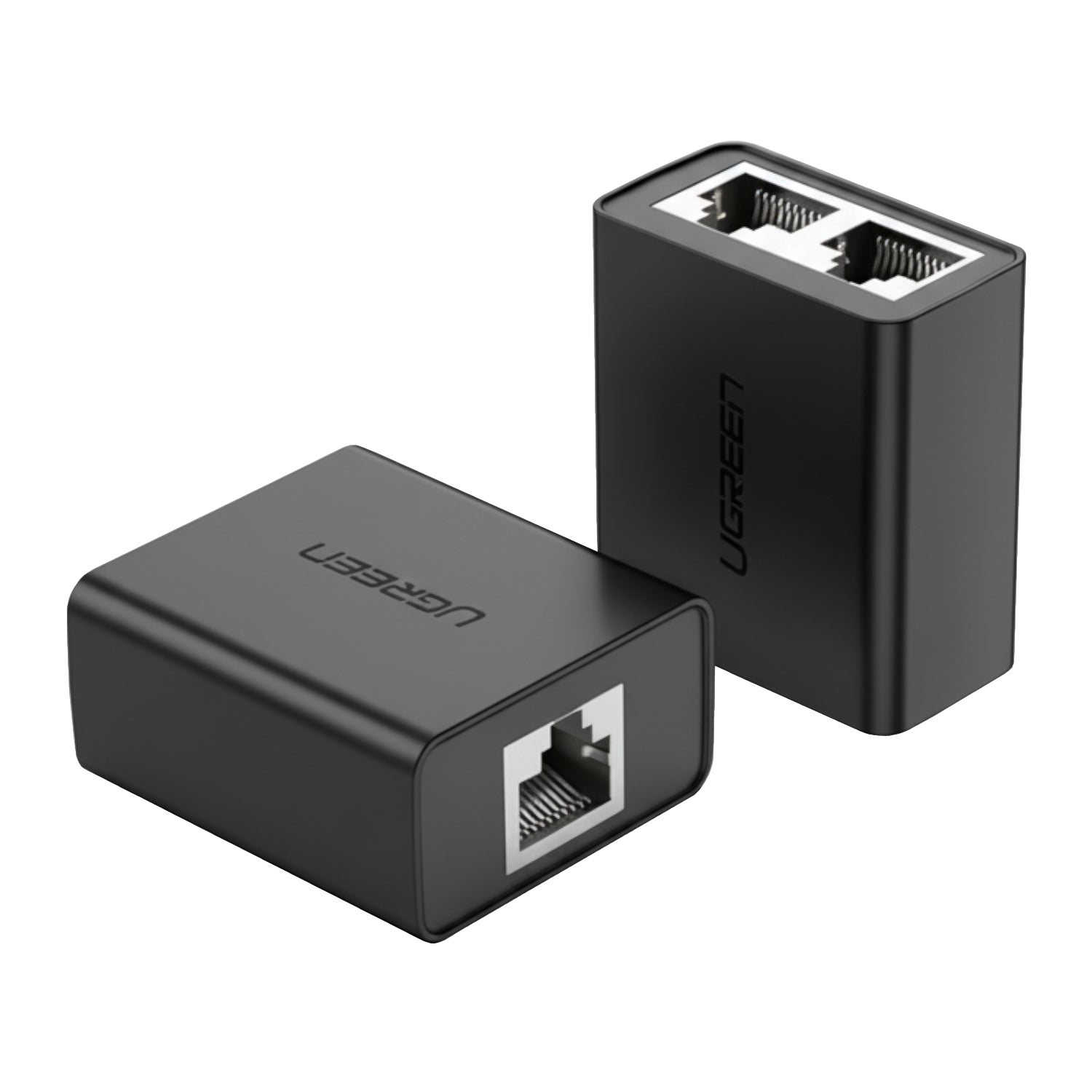 Ugreen RJ45 Splitter Adapter 2 Pack (Black)