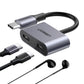 Ugreen USB Type-C Dual Audio and Charging Adapter (15W PD, 2-in-1 Splitter) - alternate product view 2