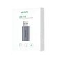 Ugreen CM383-80864 USB-A to 3.5mm Audio Jack External Sound Adapter - Silver - alternate product view 6