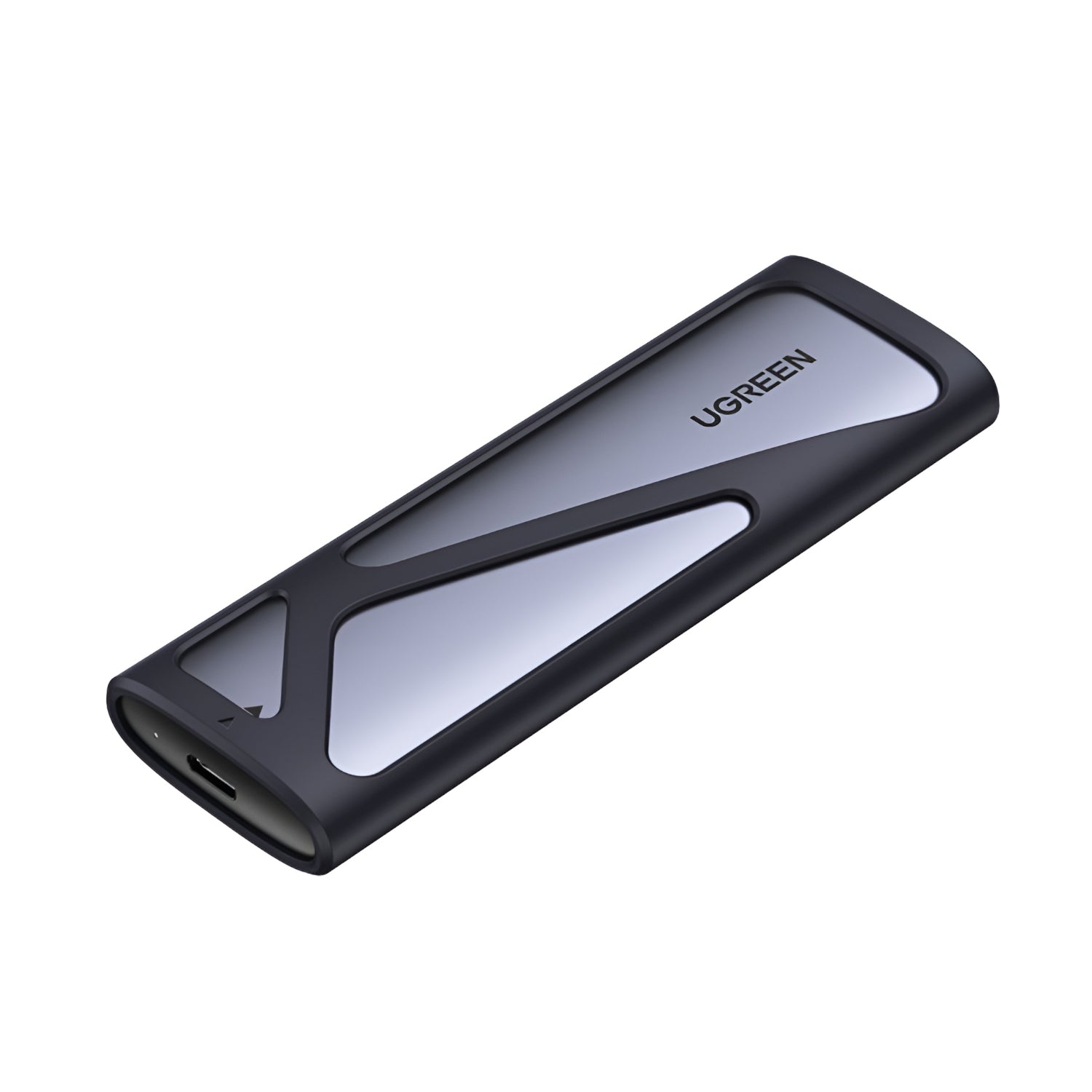 Ugreen CM400-90264 M.2 NVME/SATA SSD Enclosure (10Gbps) - Silver