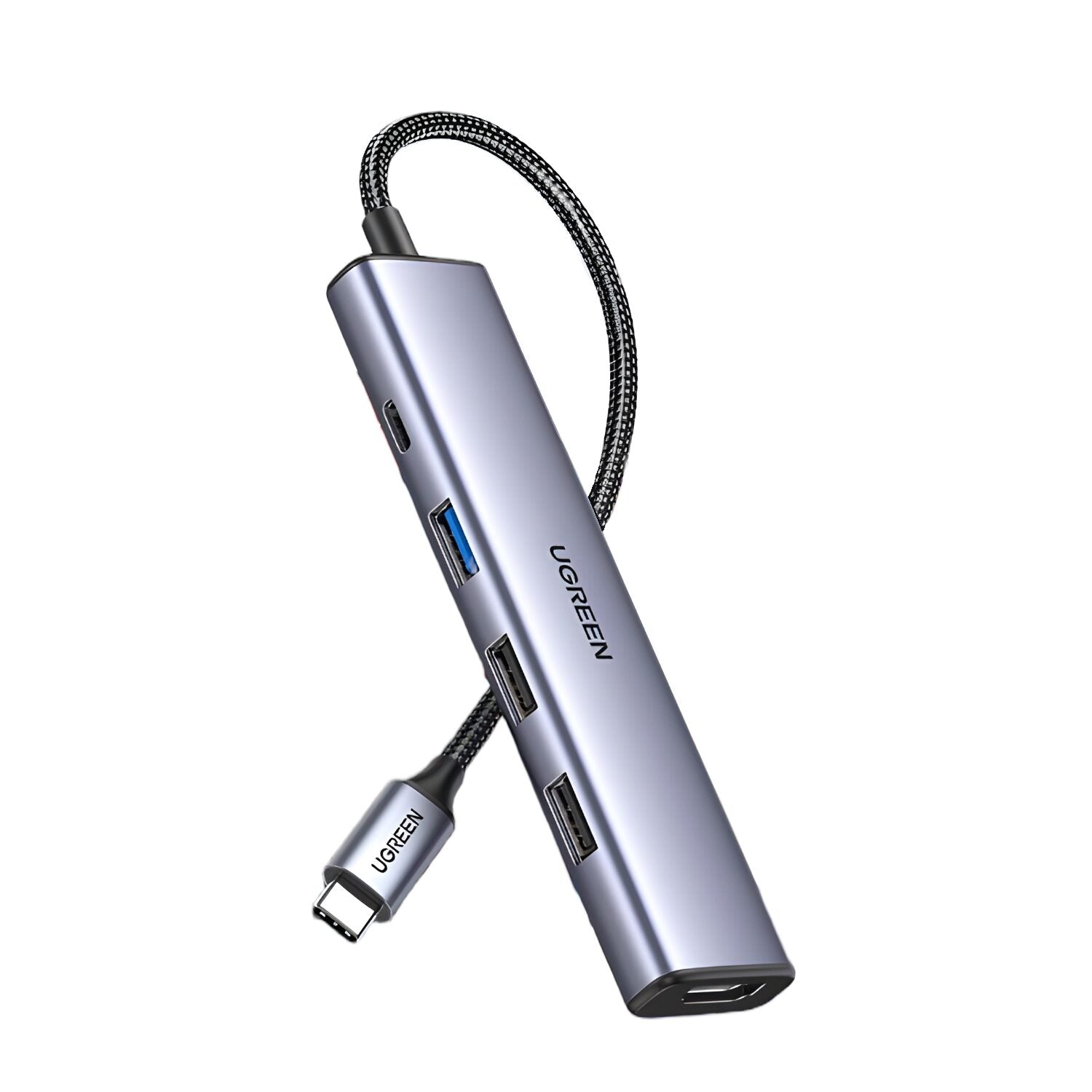 Ugreen Revodok 5-in-1 Type-C Hub - 4K HDMI - Type-C - USB3.0 - USB2.0 - alternate product view 2