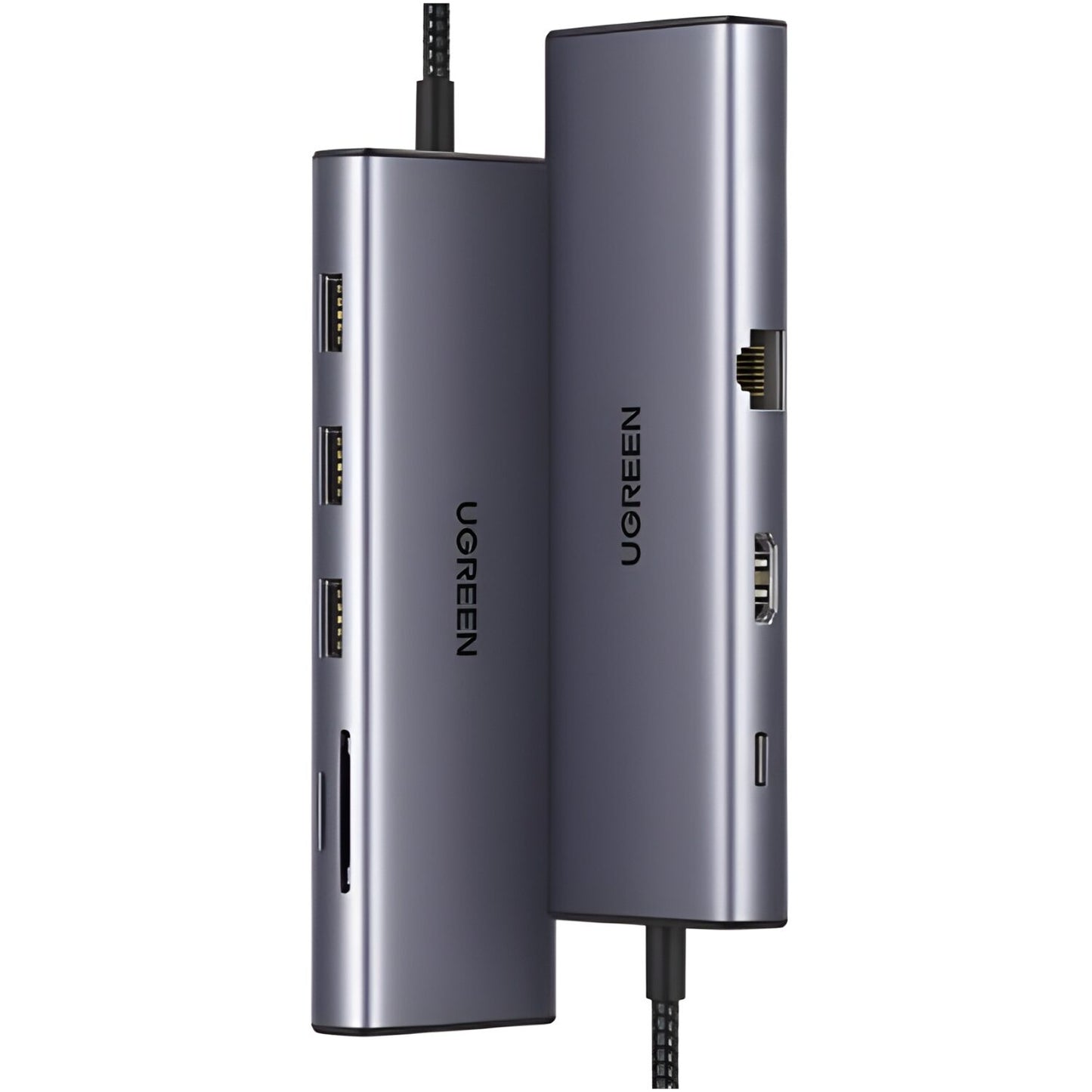 Ugreen 9-in-1 Type-C Hub - HDMI - VGA - LAN - SD/TF - 100W PD - USB3.0 - alternate product view 3