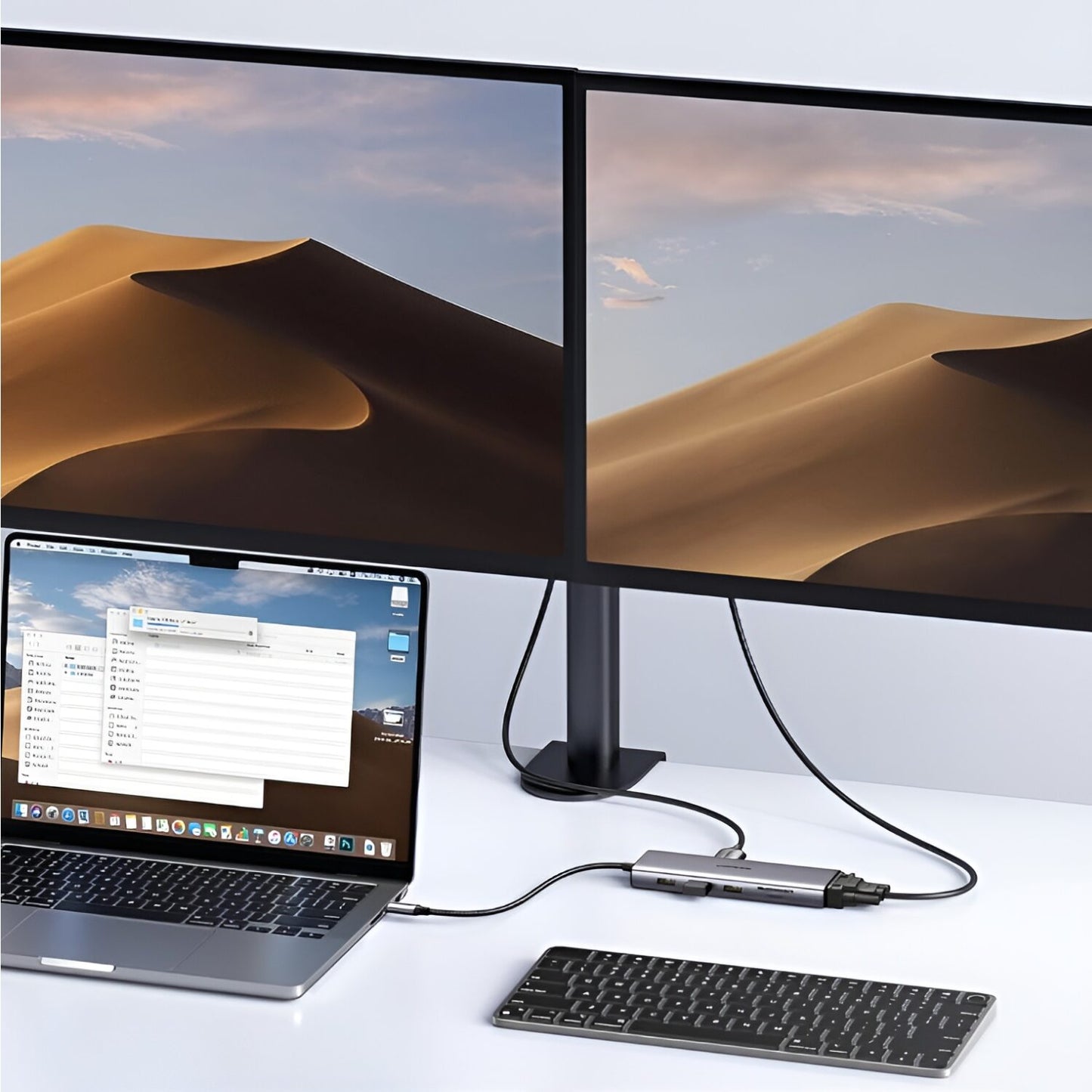 Ugreen 9-in-1 Type-C Hub - HDMI - VGA - LAN - SD/TF - 100W PD - USB3.0 - alternate product view 5