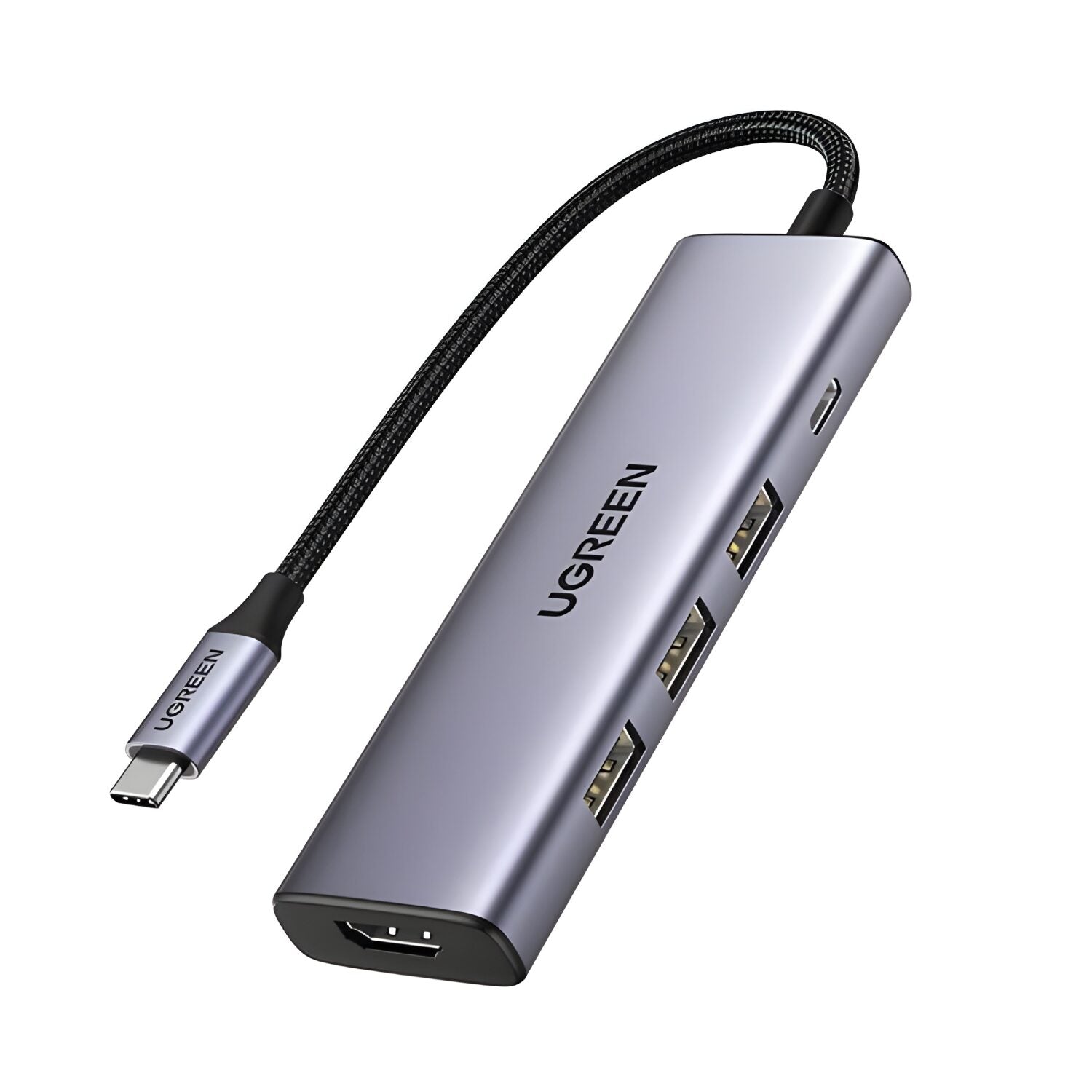 Ugreen Revodok 5-in-1 Type-C Hub - 4K HDMI - Type-C - USB3.0