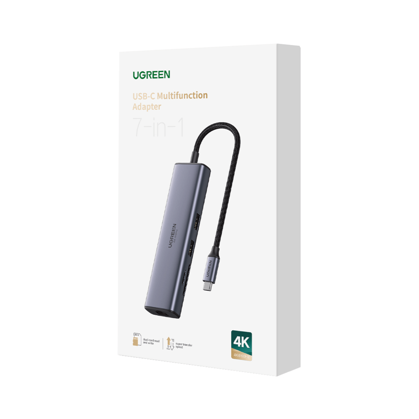 Ugreen Revodok 7-in-1 Type-C Hub - alternate product view 6