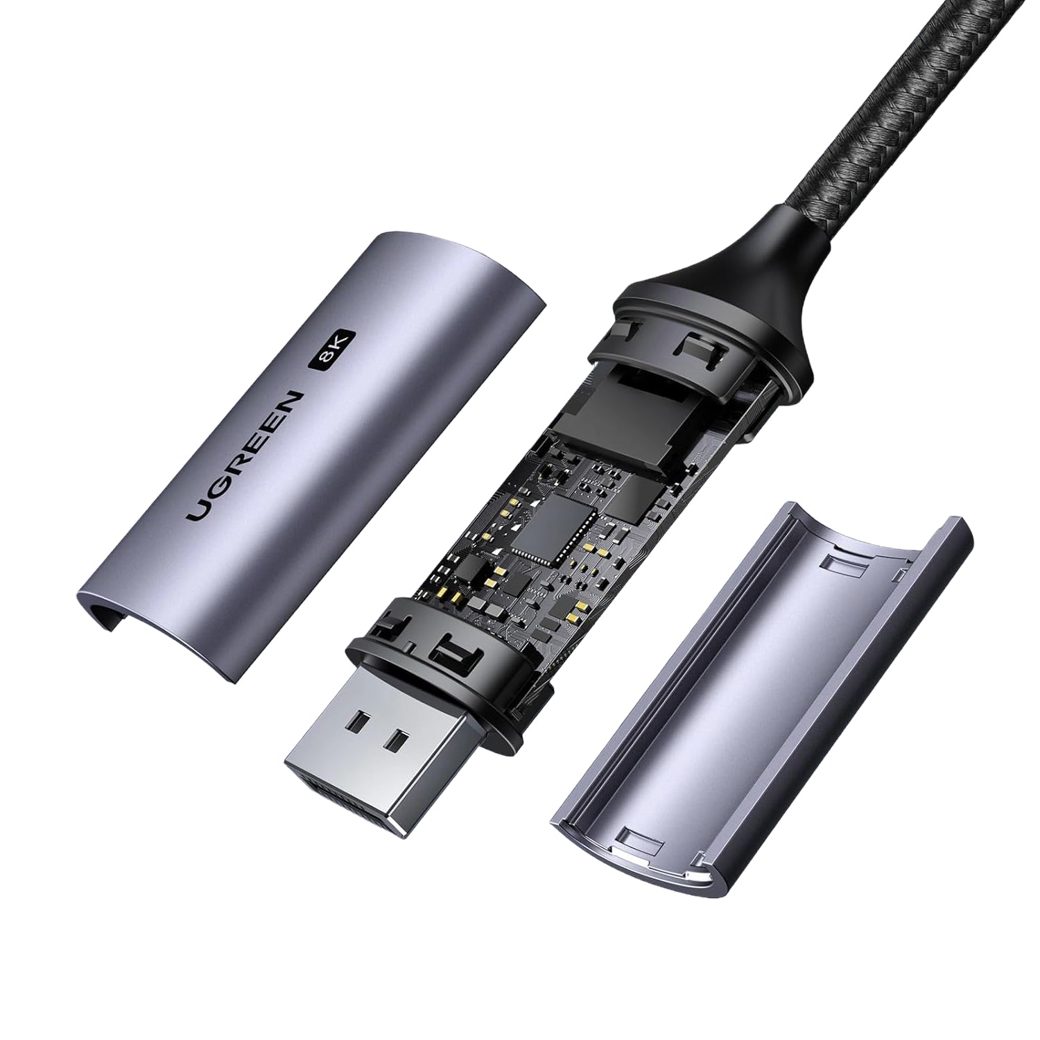 Ugreen USB Type-C to DisplayPort 1.4 Cable 1m - alternate product view 2