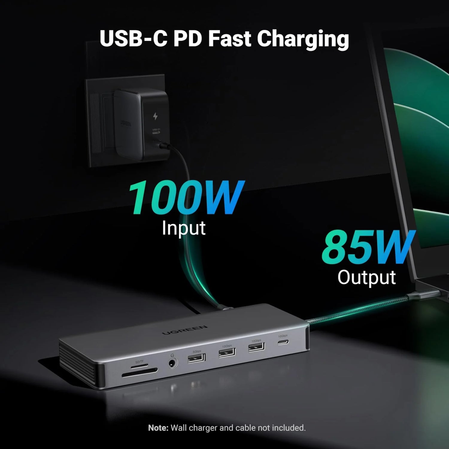 Ugreen CM681 Revodok Pro 13-in-1 USB Type-C HDMI and DisplayPort Docking Station - alternate product view 4