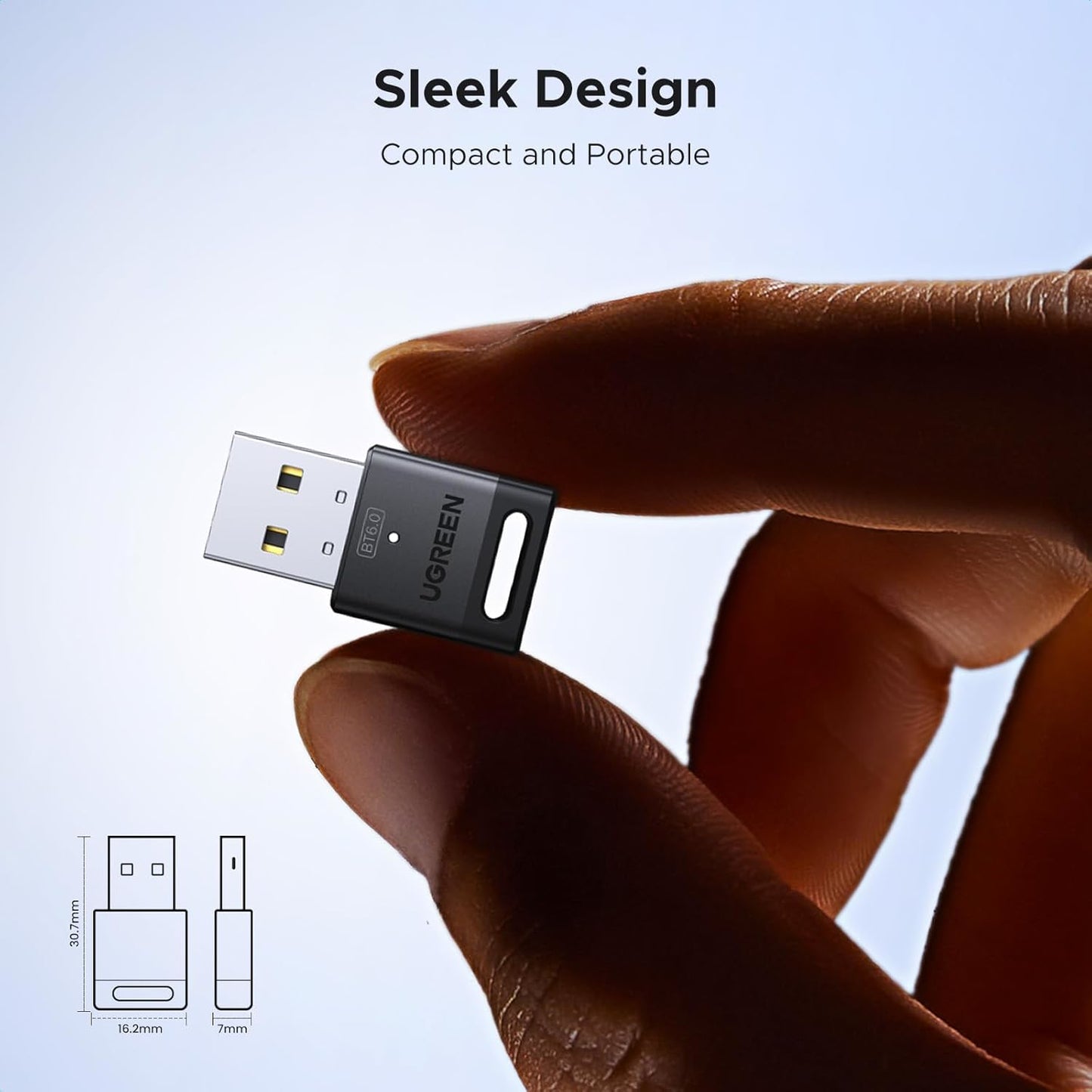 Ugreen Bluetooth 6.0 USB Adapter - alternate product view 3