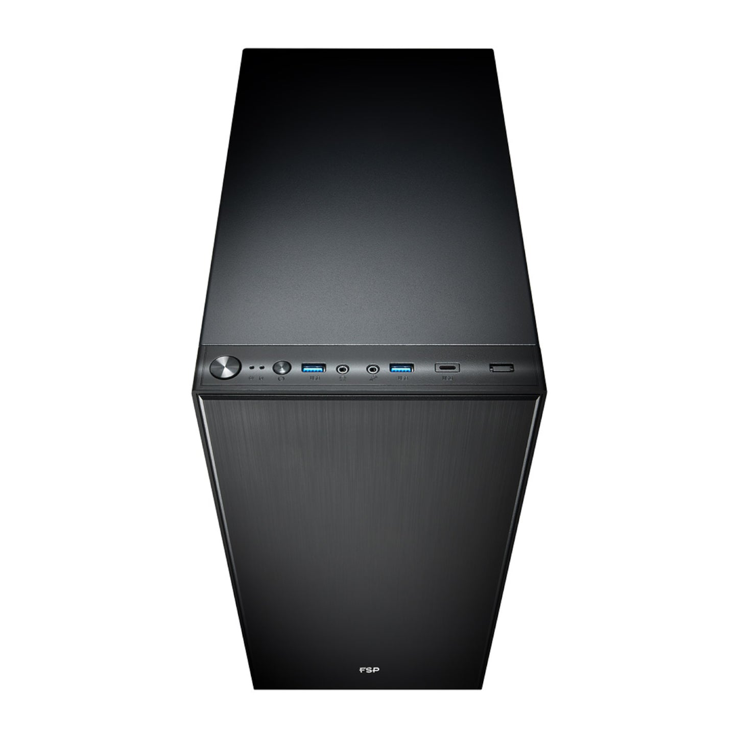 FSP CMT223S ATX Mid Tower Chassis - Black - alternate product view 3