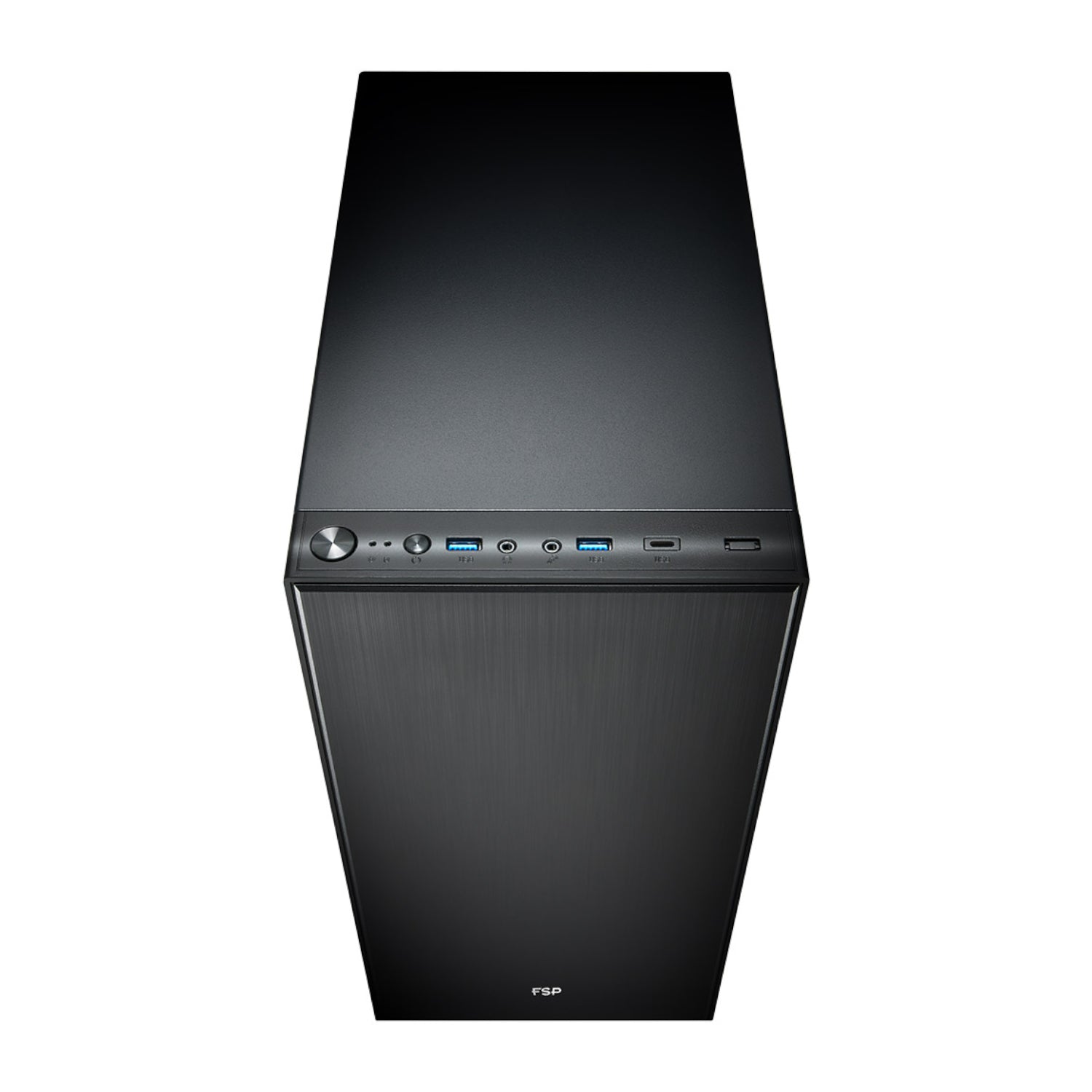 FSP CMT223S ATX Mid Tower Chassis - Black - alternate product view 3