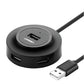 Ugreen 4-IN 1 USB 2.0 Hub (20777) - Black