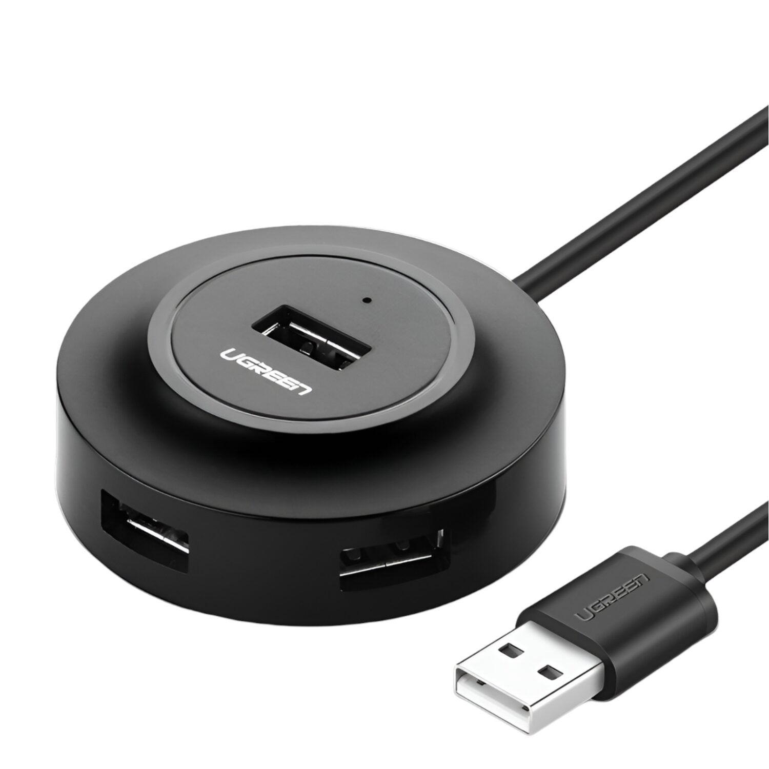Ugreen 4-IN 1 USB 2.0 Hub (20777) - Black