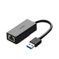 Ugreen CM111 USB3.0 to RJ5 Gigabit Ethernet Adapter - Black