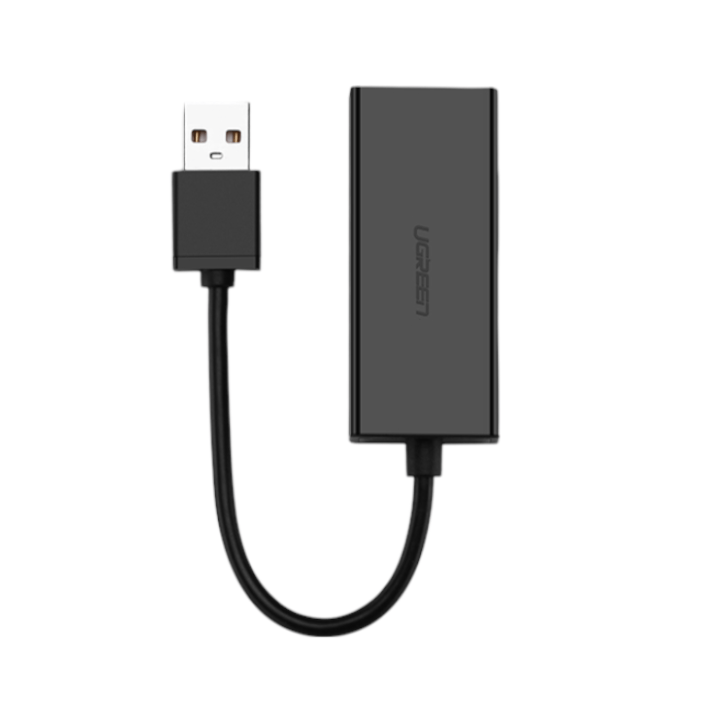 Ugreen CM111 USB3.0 to RJ5 Gigabit Ethernet Adapter - Black - alternate product view 2