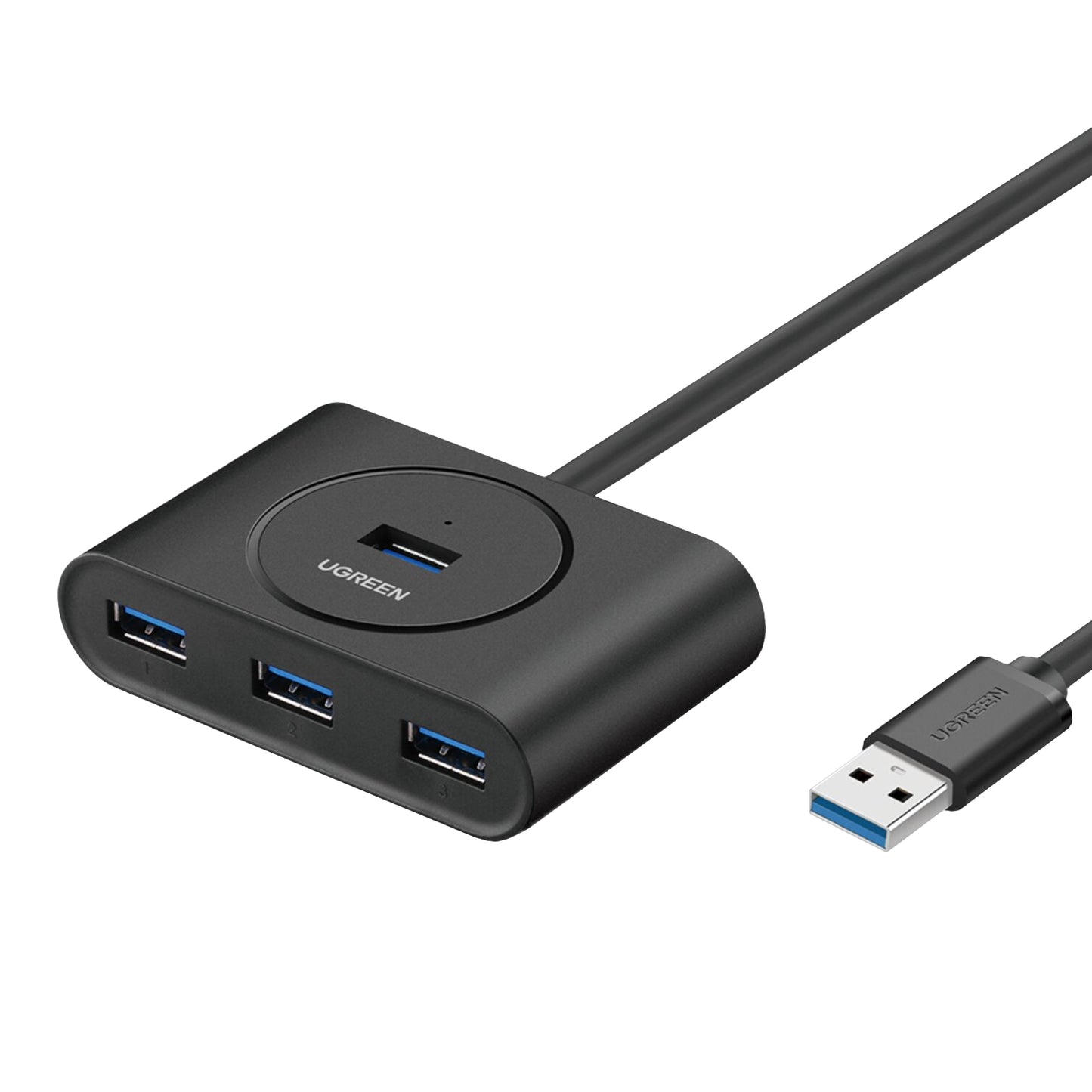 Ugreen 4-Port USB 3.0 Hub - 5Gbps Data Transfer - 0.5m