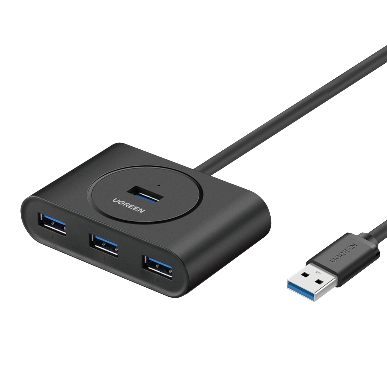 Ugreen 4-Port USB 3.0 Hub - 5Gbps Data Transfer - 0.5m
