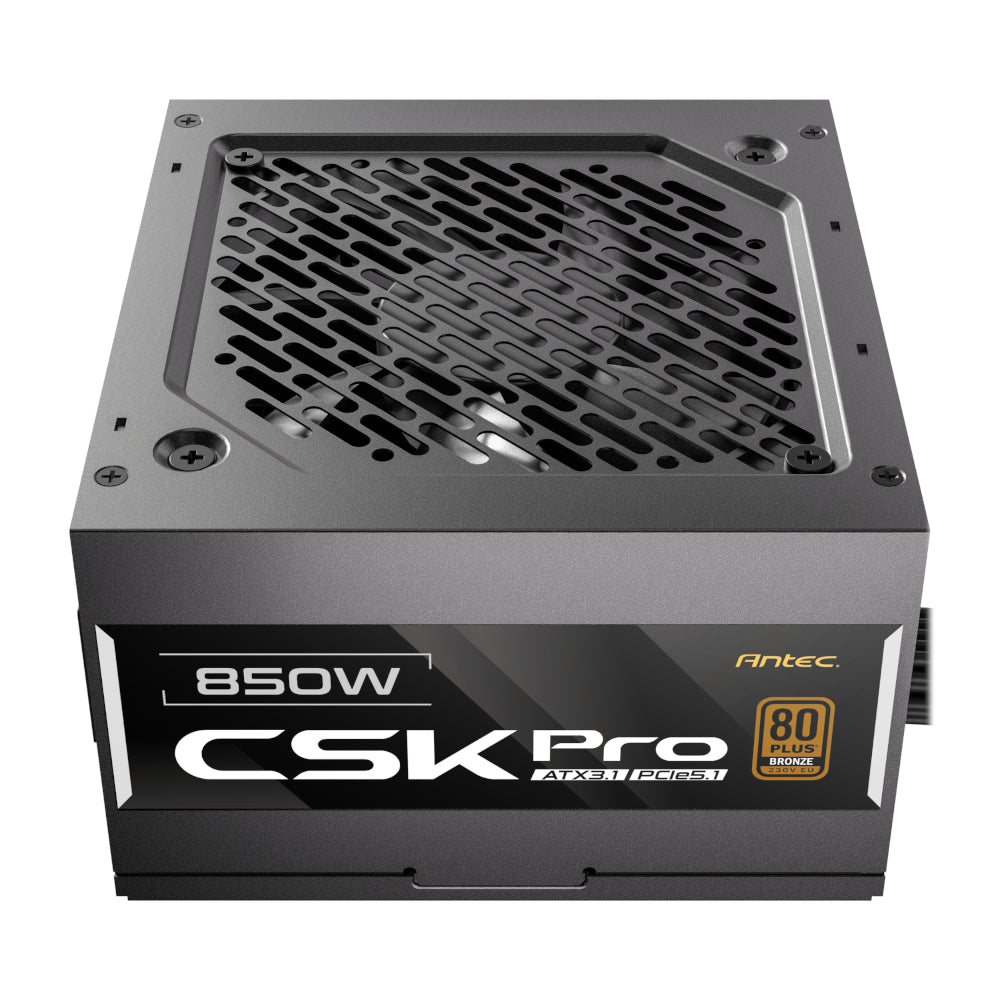 Antec CSK 850W Pro PCle5.1 Gen5 80 Plus Bronze Semi-Modular Power Supply - alternate product view 2